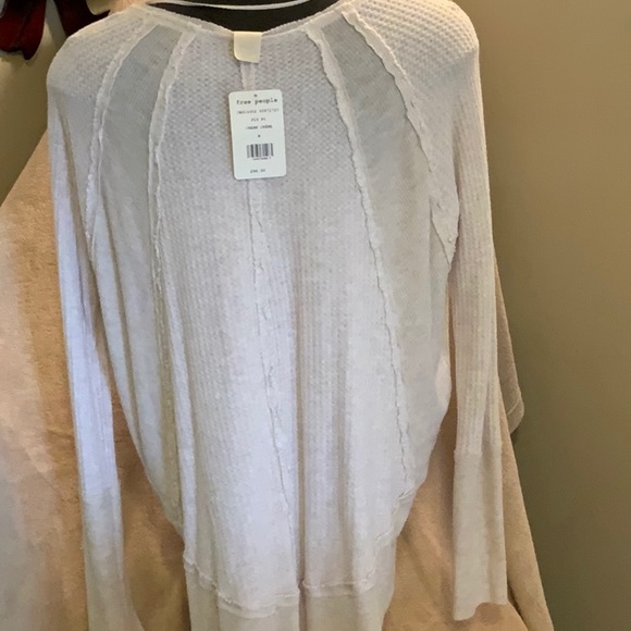 BNWT Free People // Laguna Waffle Long Sleeve - Picture 3 of 10
